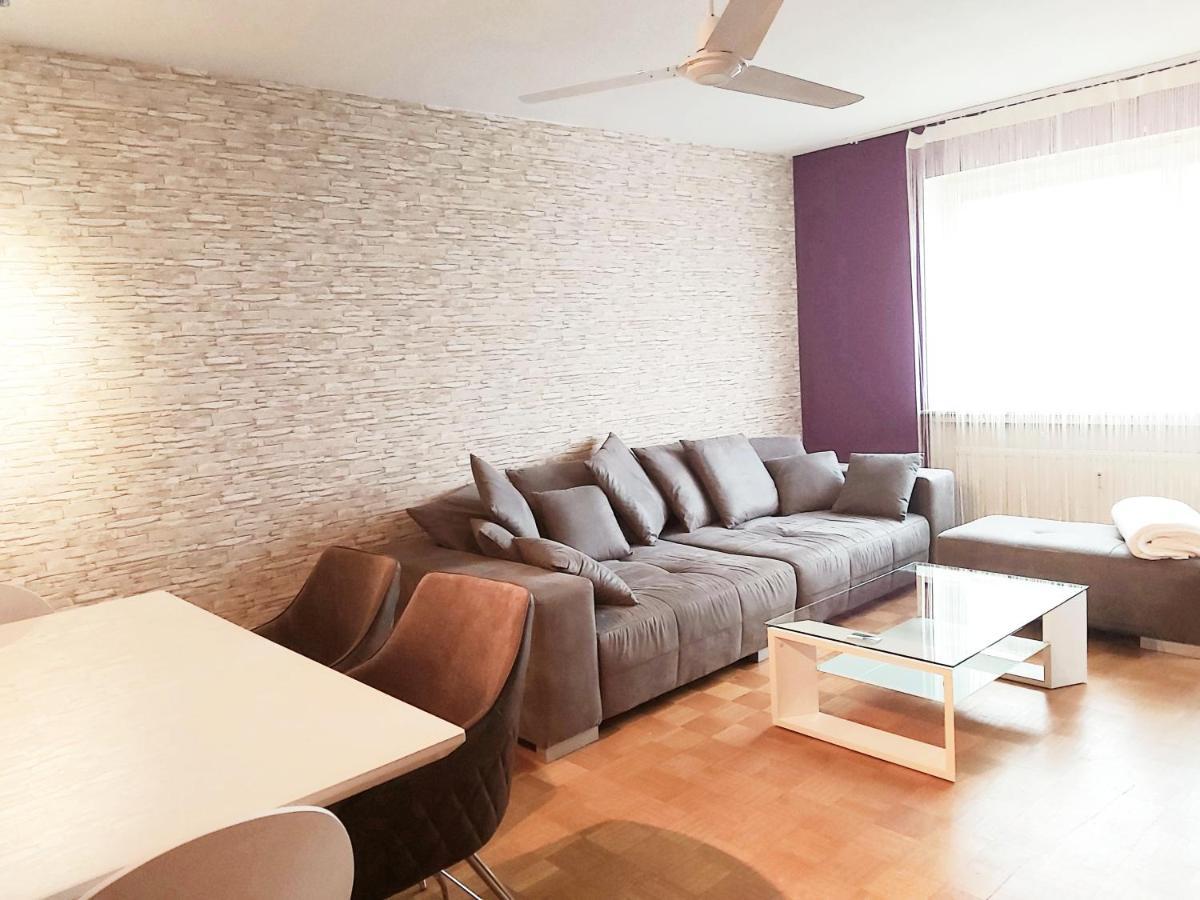 Penthouse "Marc Aurel" - Greatview, Wifi & Netflix Daire Schweinfurt Dış mekan fotoğraf